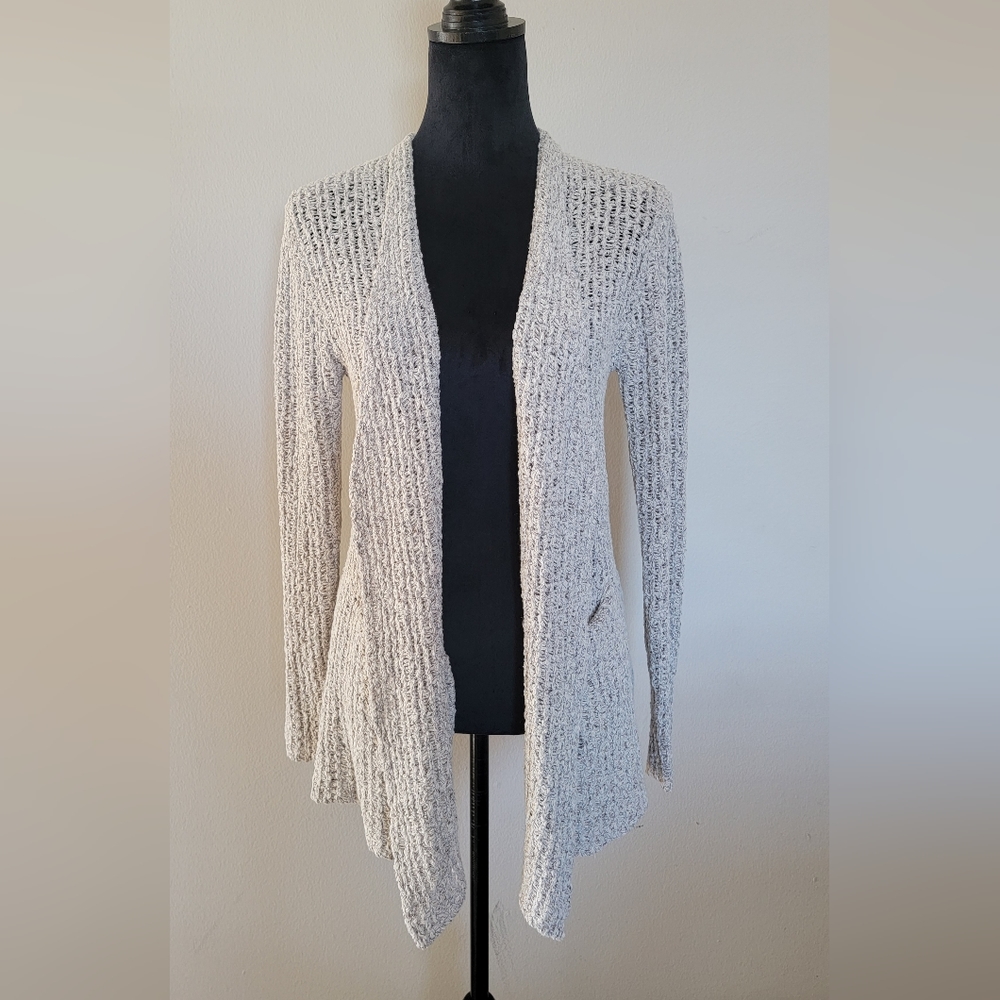 Joie Kamie Open Knit Cardigan Sweater Size S